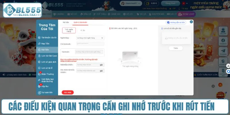 Hướng Dẫn Cách Rút Tiền BL555 An Toàn Và Nhanh Chóng