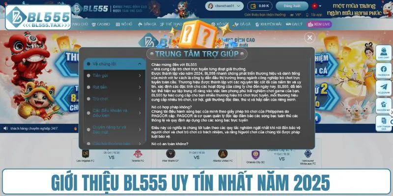 Giới Thiệu BL555 - Tìm Hiểu Nhà Cái Uy Tín BL555