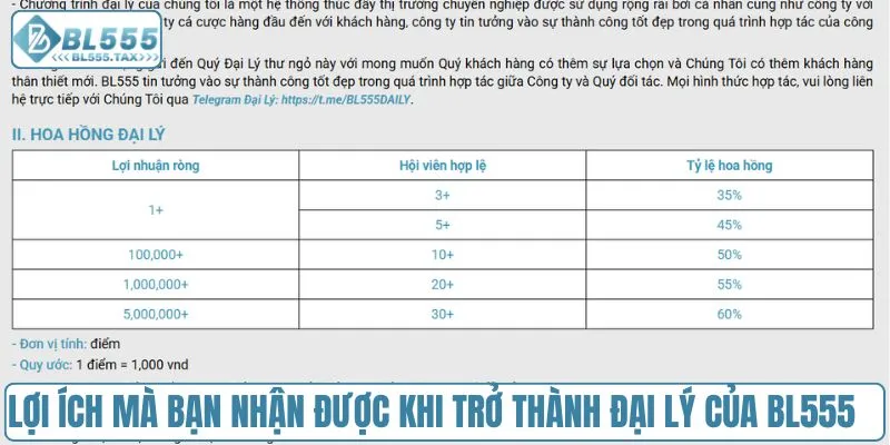 Đại Lý BL555 - Trở Thành Đại Lý Nhận Ưu Đãi Tới 70%
