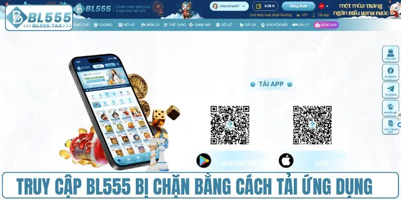Hướng dẫn truy cập BL555 khi bị chặn Mới Nhất 2026