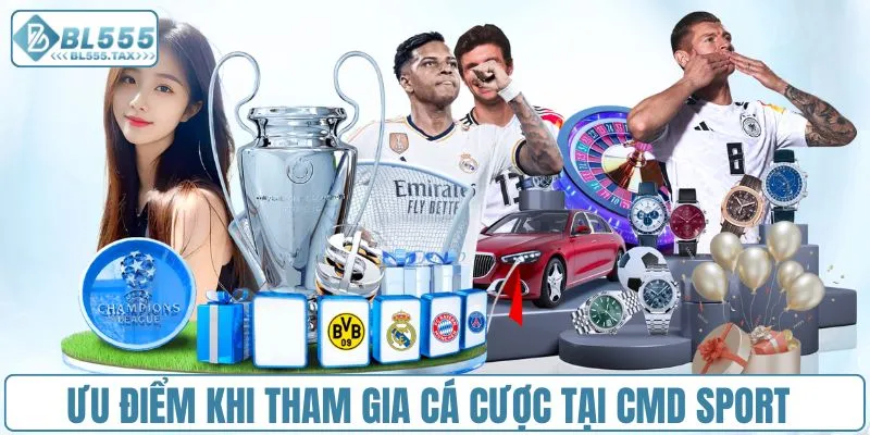 CMD Sport - Sân Chơi Cá Cược Chuẩn Quốc Tế Tại BL555